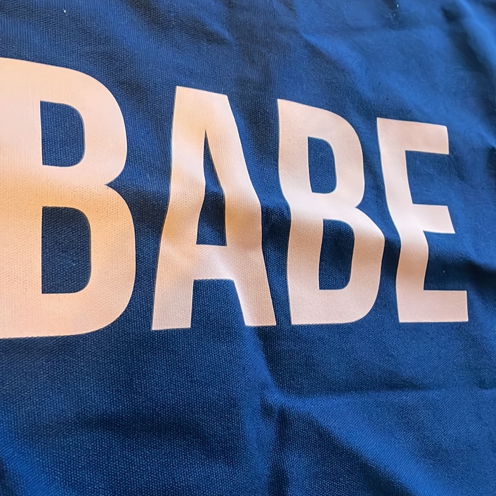 BABE ROSE CANVAS TOTE NEW - Picture 4 of 4